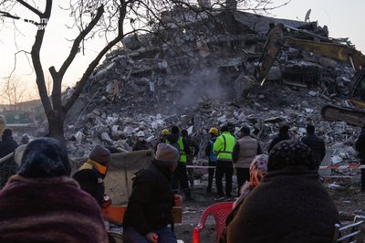 Рятувальна операція у місті Кахраманмараш, Туреччина, 11 лютого 2023 року.