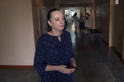Керівниця благодійної організації "Фонд боротьби з раком" Марія Адамчук-Коротицька Керівниця благодійної організації "Фонд боротьби з раком" Марія Адамчук-Коротицька