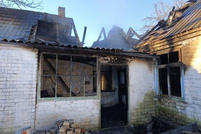 Пожежа у селі Липляни Пожежа у селі Липляни