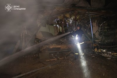 У трьох громадах Сумщини є пошкодження через російські обстріли У трьох громадах Сумщини є пошкодження через російські обстріли