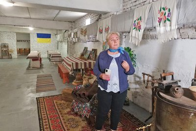 У центрі профтехосвіти на Волині облаштували укриття в етностилі