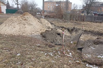Протирадіаційне укриття для ліцею №8 — у Коростені після шести тендерів розпочали будівництво Протирадіаційне укриття для ліцею №8 — у Коростені після шести тендерів розпочали будівництво