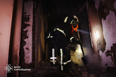 Росіяни атакували безпілотниками Основ'янський район Харкова Росіяни атакували безпілотниками Основ'янський район Харкова