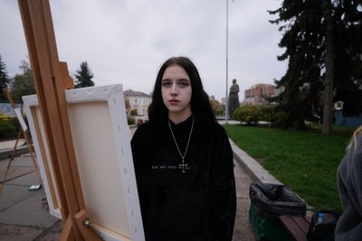 У Житомирі молодь втретє долучилася до живописного пленеру — картини представлять на виставці