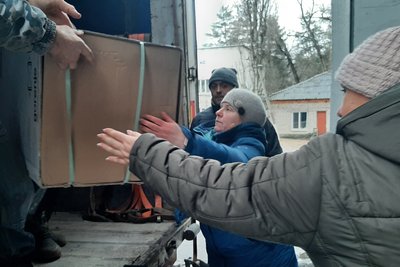 Балаклійська лікарня отримала обігрівачі, теплі ковдри та бойлери Балаклійська лікарня отримала обігрівачі, теплі ковдри та бойлери