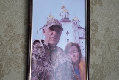 Дружина зниклого воїна Олександра Коробки чекає на повернення чоловіка Дружина зниклого воїна Олександра Коробки чекає на повернення чоловіка