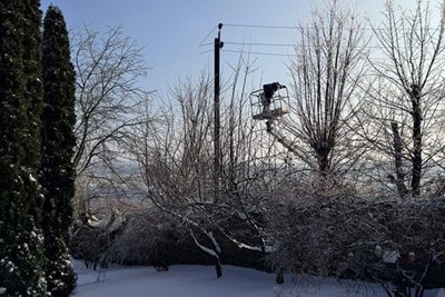 Четверту добу немає світла та води: жителі Гореничів перекривали дорогу Четверту добу немає світла та води: жителі Гореничів перекривали дорогу