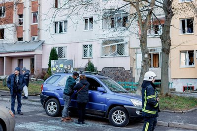 Наслідки ракетного удару по Львову – фоторепортаж