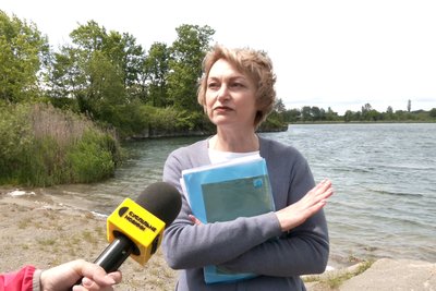 Протест проти розробки затопленого кар'єру у Малині на Житомирщині: що кажуть жителі громади Протест проти розробки затопленого кар'єру у Малині на Житомирщині: що кажуть жителі громади
