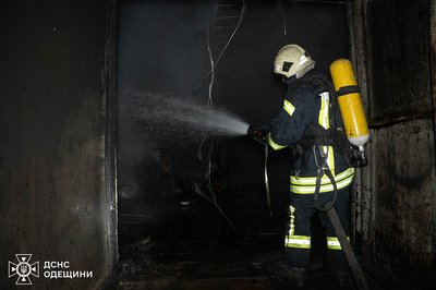 На Одещині вночі горіла котельня