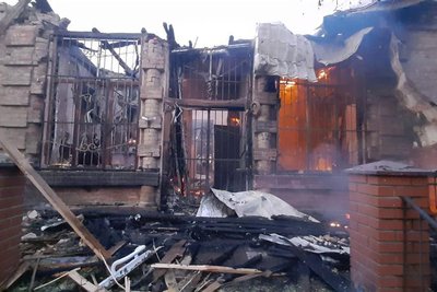 Через атаку РФ на Одещині знищена станція екстреної медичної допомоги — ОВА Через атаку РФ на Одещині знищена станція екстреної медичної допомоги — ОВА