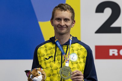 Андрій Дорошенко на мультиспортивному Євро-2023, кульова стрільба Андрій Дорошенко на мультиспортивному Євро-2023, кульова стрільба