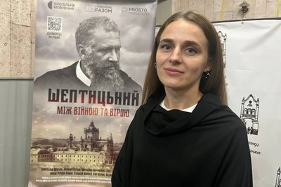 У Житомирі презентували документальний фільм "Шептицький. Між війною та вірою" У Житомирі презентували документальний фільм "Шептицький. Між війною та вірою"