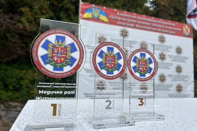 У Житомирі провели ралі на машинах швидкої допомоги: переможців визначали серед 10 медичних бригад У Житомирі провели ралі на машинах швидкої допомоги: переможців визначали серед 10 медичних бригад