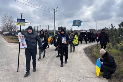 Помер від поранень: на Одещині попрощились з військовим Віталієм Молдованом Помер від поранень: на Одещині попрощились з військовим Віталієм Молдованом