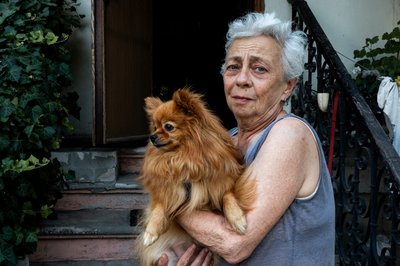 Лариса Блінова живе неподалік від обстріляного Одеського порту