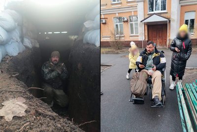 "Він підірвався на міні й залишився без кінцівки... та все одно вирішив піти на війну" "Він підірвався на міні й залишився без кінцівки... та все одно вирішив піти на війну"
