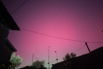 На Харківщині спостерігають полярне сяйво: фото
