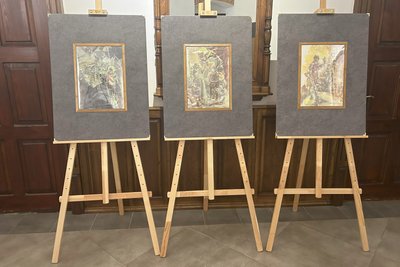 На Рівненщині презентували першу в Україні виставку картин про інженерні війська На Рівненщині презентували першу в Україні виставку картин про інженерні війська