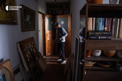 Перший поверх будинку художника Василя Боженка постраждав від підтоплення Перший поверх будинку художника Василя Боженка постраждав від підтоплення