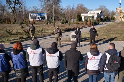На Донеччині заклали алею волонтерів На Донеччині заклали алею волонтерів
