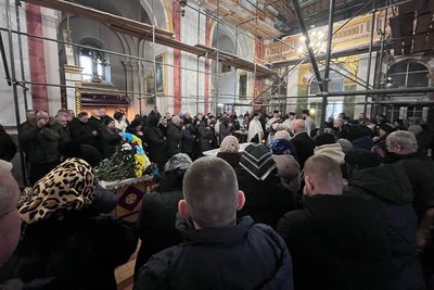 Втрати Волині — прощання з Романом Босюком у Луцьку Втрати Волині — прощання з Романом Босюком у Луцьку