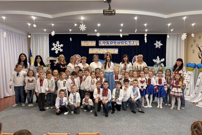 У Житомирі діти долучилися до відзначення Дня Соборності України У Житомирі діти долучилися до відзначення Дня Соборності України