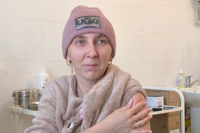 Як вакцинують жителів деокупованого Ізюма Як вакцинують жителів деокупованого Ізюма