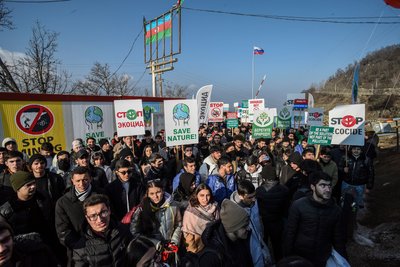 Лачинський коридор протести 26 грудня 2022 Лачинський коридор протести 26 грудня 2022