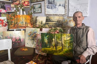 «Восени та під шум дощу прокидається моя муза»: художник із Малинівки на Житомирщині розповів про свої картини «Восени та під шум дощу прокидається моя муза»: художник із Малинівки на Житомирщині розповів про свої картини