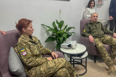 Для тих, кого травмувала війна: у Житомирі австрійські волонтери відкрили простір терапії Для тих, кого травмувала війна: у Житомирі австрійські волонтери відкрили простір терапії