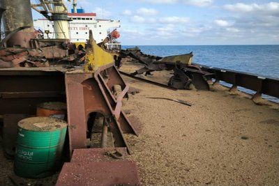 Армія РФ поцілила ракетою по вантажному судну з пшеницею для Єгипту