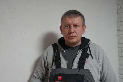 Херсонський волонтер Сергій Рибальченко Херсонський волонтер Сергій Рибальченко