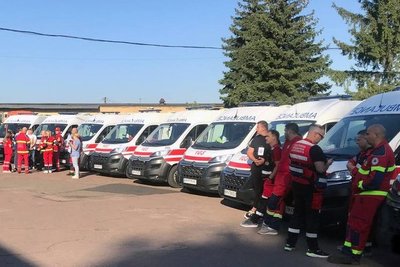 Команда медиків представляє Житомирщину на чемпіонаті України з екстреної медичної допомоги Команда медиків представляє Житомирщину на чемпіонаті України з екстреної медичної допомоги