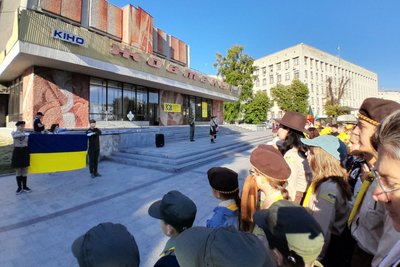 У Житомирі розпочали новий пластовий рік У Житомирі розпочали новий пластовий рік