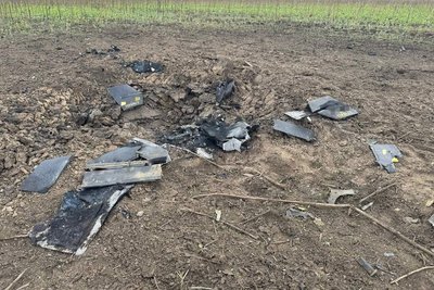 На півдні України прикордонники Одеського загону збили "шахед": він розлетівся на друзки На півдні України прикордонники Одеського загону збили "шахед": він розлетівся на друзки
