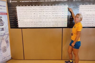 Бігла 48 годин поспіль. Світовий рекорд на бігових доріжках знову у миколаївки Бігла 48 годин поспіль. Світовий рекорд на бігових доріжках знову у миколаївки