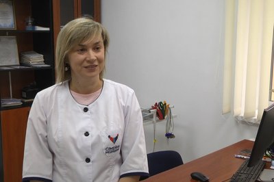 Сімейна лікарка амбулаторії №15 Алла Остапчук з Хмельниччини Сімейна лікарка амбулаторії №15 Алла Остапчук з Хмельниччини