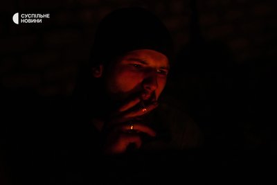 Боєць підрозділу Територіальної оборони Бахмут лютий 2023