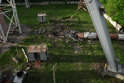 Росія влучила по телевежі у Харкові: фото і відео наслідків
