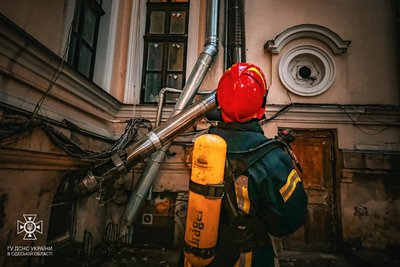 У кафе в центрі Одеси сталась пожежа У кафе в центрі Одеси сталась пожежа