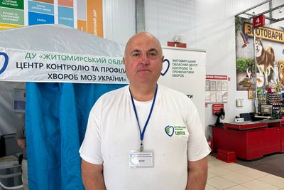 «Точка здоров’я»: житомирян безкоштовно тестували на наявність гепатитів «Точка здоров’я»: житомирян безкоштовно тестували на наявність гепатитів