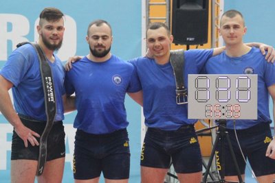 Українські спортсмени на чемпіонаті з гирьового спорту Українські спортсмени на чемпіонаті з гирьового спорту