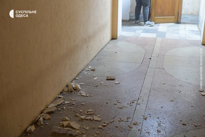 Унаслідок обстрілу РФ пошкоджено будівлі Суспільне Одеса, одна з них зруйнована Унаслідок обстрілу РФ пошкоджено будівлі Суспільне Одеса, одна з них зруйнована