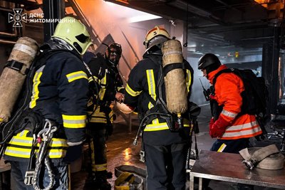 Армія РФ атакувала підприємство харчової промисловості на Житомирщині Армія РФ атакувала підприємство харчової промисловості на Житомирщині