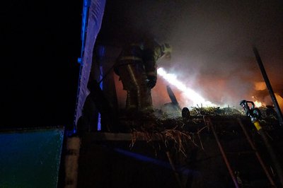 Горіли будівлі, автівка та сміття: на Миколаївщині за добу виникли шість пожеж Горіли будівлі, автівка та сміття: на Миколаївщині за добу виникли шість пожеж
