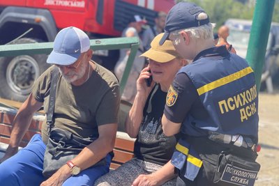 Психологиня ДСНС розповіла про роботу з людьми після атак та втрат рідних Психологиня ДСНС розповіла про роботу з людьми після атак та втрат рідних