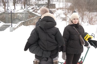 Ожеледиця: в якому стані сходи у парку та у підземному переході в Житомирі Ожеледиця: в якому стані сходи у парку та у підземному переході в Житомирі