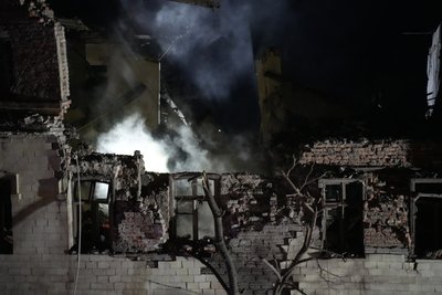 РФ влучила у житловий будинок у центрі Харкова РФ влучила у житловий будинок у центрі Харкова