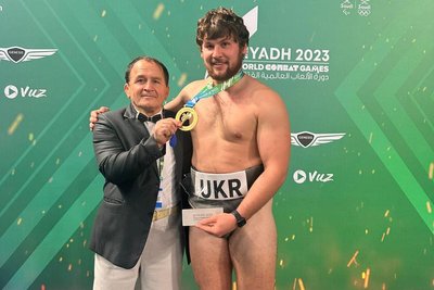 Вінницький сумоїст став чемпіоном на всесвітніх іграх з єдиноборств Вінницький сумоїст став чемпіоном на всесвітніх іграх з єдиноборств
